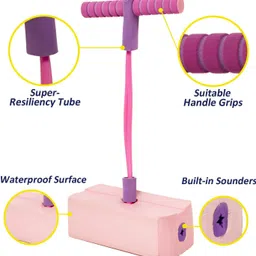 kapishreeenterprise Lightweight Foam Jumping Stick for Kids OD1 image 3