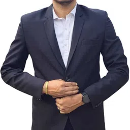 fasiiion Men Solid Single Breasted Festive, Formal, Casual, Party Blazer-picture-30