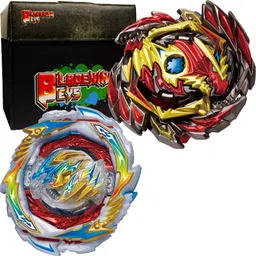 bladeking beys Random Booster set B199 Gatling Dragon + B145 Venom Diabolos + Toy Storage Box-picture-10