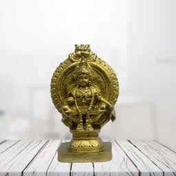 jrg Lord Ayyappa Idol (6cmsx3cmsx9cms) Decorative Showpiece - 9 cm-picture-24