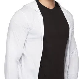 trendolo Men Straight Full Sleeve White Shrug-picture-18