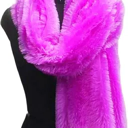 clotheinghub Woven Wool Blend Women Purple Stole-picture-18