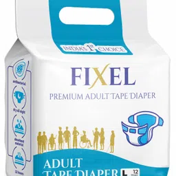Adult taped diapers for unisex, Large size (75-100 cm / 30-39 inch) Adult Diapers - L-image-2