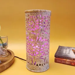 katkaria creations Stone Pipe Table Lamp-picture-22