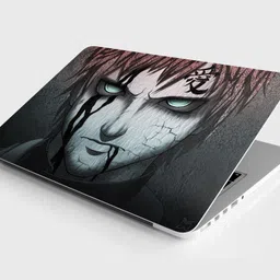 Yuckquee Anime Gaara Laptop Skin/Vinyl for 15.6 inches for Laptop or Notebook . A-40 Vinyl Reusable Laptop Skin Compatible for 15.6 inch-picture-45
