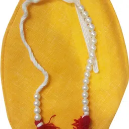hare krishna Women Yellow Potli-picture-14