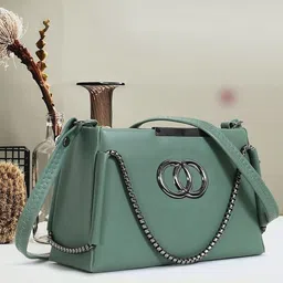 lakura Women Green Hand-held Bag-picture-42