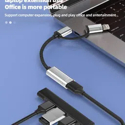 FKU USB Type C, Lightning, USB OTG Adapter image 2