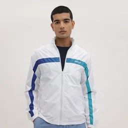 roadster Men Solid Bomber Jacket image 3