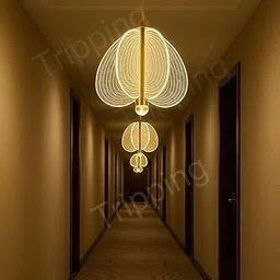 tripping B113 Adjustable 3-in-1 Light Color LED Pendant Lamp Chandelier Ceiling Lamp image 4