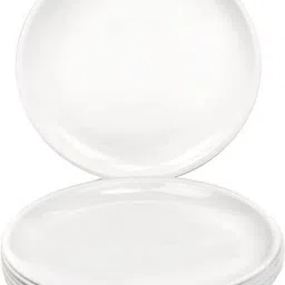 sahu traders microwave safe Unbreakable Round Plastic full plate 11 inch Dinner Plate-picture-27