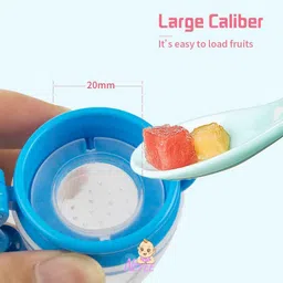 crosal Premium Silicone Soother & Spoon Feeder Teether and Feeder image 3