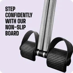 gjshop DSBH85 Tummy Trimmer With Double Steel Spring Burn Off Calorie & Tone Your Muscles Ab Exerciser image 5