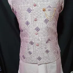 men choice Embroidered Men Waistcoat image 1