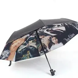 green bird Lightweight Cartoon Print Kids Umbrella for children – Cheerful Rain Gear for Li Umbrella image 5