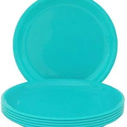 Unbreakable BPA Free Serving Plate 11 Inch for Home Kitchen Cafeteria Restaurant Dinner Plate-image-46