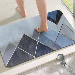 yellow weaves Rubber Bathroom Mat-picture-15