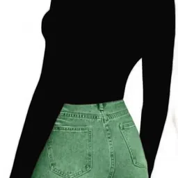 jovo Pack of 2 Party Regular Sleeves Self Design Women Multicolor Top image 2