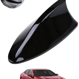 ccmm Unique New Design Shark Shape Waterproof Black Shinny Antenna For Car-47 Universal Black Waterproof Car Roof Shark Antenna-47 Satellite Vehicle Antenna-picture-27