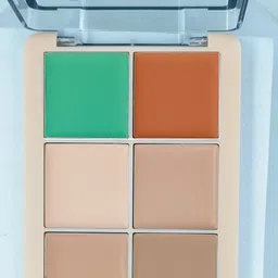 perfectt 24hr 6-Color Concealer Palette – Professional Cream Concealer & Corrector Kit Concealer image 3