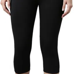 go colors Women Black Capri-picture-44
