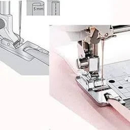 yeso HEMMING PRESSURE FOOT SIZE 1/8 ZIPPER PRESSURE FOOT with Low Shank image 2