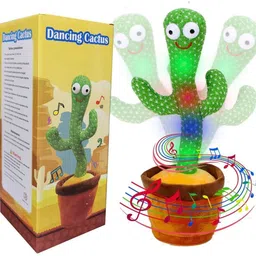 fadefox Dancing Cactus Toy or Talking Dancing Cactus Plush Toy image 2