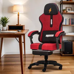drogo Gaming Chair, Home & Office Chair with Footrest, Adjustable & Recline Ergonomic Gaming Chair image 4