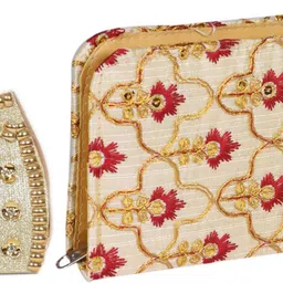 sunvika house Casual Gold, Gold Clutch-picture-17