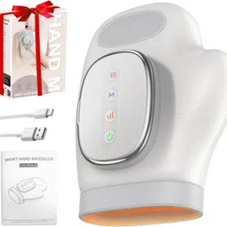 clefairy Hand Massager with Heat Compression, Portable Electric Massager image 1