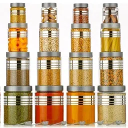 cozybuyer Plastic Grocery Container - 1200 ml, 650 ml, 350 ml, 250 ml-picture-10