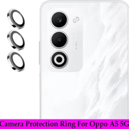 ZYXO Back Camera Lens Ring Guard Protector for Oppo A5 5G image 1