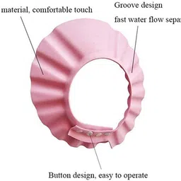hm evotek Soft EVA Foam Adjustable Baby Shower Bathing Protection Cap for Toddler, Baby A0 image 2