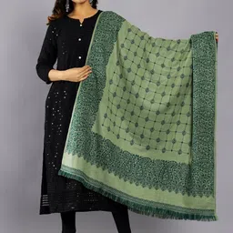 HANDICRAFT PALACE Woven Design Jamawar Shawl-picture-45