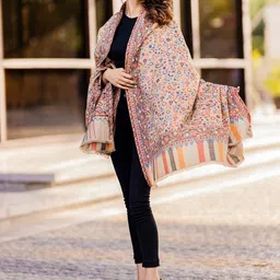 SWI Stylish Paisley Woven Design Shawl image 2