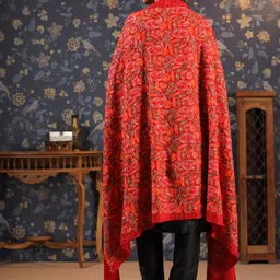 sangria House of Pataudi Floral Embroidered Shawl image 4