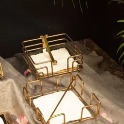 sage koncpt Vance Gold Stainless Steel Tissue Holder image 1