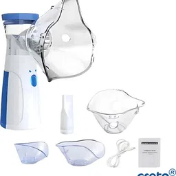CRETO Mesh Nebulizer Rechargeable (Built-in Battery) for Adults/Kids Nebulizer-picture-13