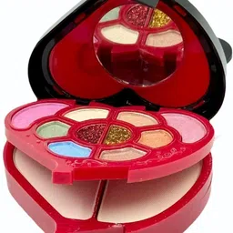 moan's makeup kit in heart shape fulfill all makeup needs image 5