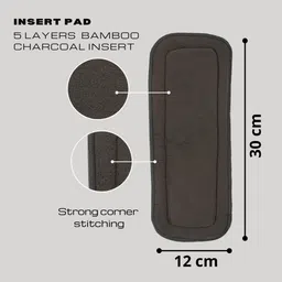 hokista 100% Cloth Diapers for Babies Washable & Reusable Diaper 3M-3Y image 4