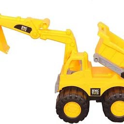 umdha JCB Dig & Dump Construction Toy, Construction Truck Toy for Kids - Yellow image 4