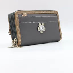 jamont Casual Grey Clutch image 4