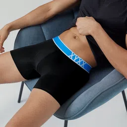 xyxx Volt IntelliSoft TENCEL Micro Modal Solid Men Black Trunk Solid Men Trunk image 1