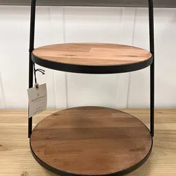 alnoor handicrafts Iron, Wooden Bread Basket image 4