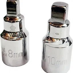 4mech 8mm & 10mm Oil Drain Plug Socket Set | Hex Socket Wrench, 1/2 Inch Drive Socket Set image 4