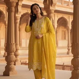 fashionwear Cotton Silk Blend Women Churidar-picture-45