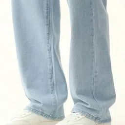 shimtec Men Regular Mid Rise Light Blue Jeans image 5