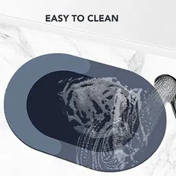 rowsley Rubber Bathroom Mat image 2