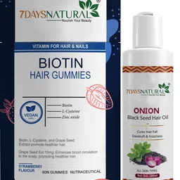 7 days Onion Oil Promotes Hair Growth & Controls Hairfal Hair Oil-picture-28