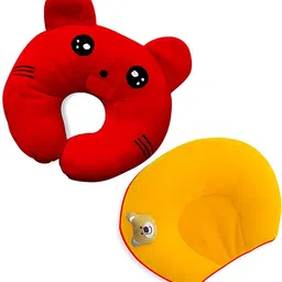 baby desire Cotton, Mustard Seeds Baby Pillow Pack of 2 Animals-picture-11